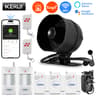 Smart Speaker Alarm Kit Siren Alarm System WiFi Tuya Motion Sensor Door Sensor For Home Security Pr 6