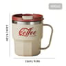 Insulated Coffee Mug Stainless Steel Drinkware With Lid  Handle Double Layer Reusable Coffee Cup Fo 7