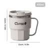 Insulated Coffee Mug Stainless Steel Drinkware With Lid  Handle Double Layer Reusable Coffee Cup Fo 8