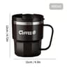Insulated Coffee Mug Stainless Steel Drinkware With Lid  Handle Double Layer Reusable Coffee Cup Fo 9