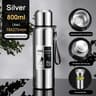 Stainless Steel Insulated Travel Mug Large Capacity Cold Thermal Thermos Tea Coffee Water Bottle In 6