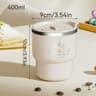 Double Layer Insulated Thermal Cup 304 Stainless Steel Office Milk Coffee Mug Portable Sealed Tumbl 3