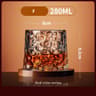 Crystal Whiskey Glasses Rotating Spinning Tumbler Whiskey Glass With Base Wine Brandy Glass Cup Dri 8