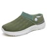 2025 Summer New Womens Shoes Fashion Casual Breathable Mesh Slippers Shoes A Slipon Half Support Sh 7