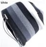 Knitted Wool Hat Mens Skullies Hat Winter Beanie Bonnet Thicker Stripe Skis Sports Beanies Plus Vel