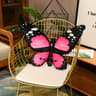Plush Velvet Butterfly Shaped Throw Pillow Soft Stuffed Seat Cushion Pad Decorative Animal Pillow F 8