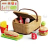Kids Pretend Play Kitchen Food Set With Cutting Fruits Picnic Basket  Cooking Accessories 8