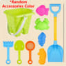 Sandcastle Sand Bucket Shovels For Toddlers Girls Beach Toys Set For Kids Animal Sand Molds Travel  8