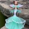 Enchanting Princess Mermaid Doll Ideal For Pretend Play  Dress Up Toy 9