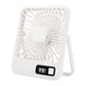 Rechargeable Foldable Desktop Fan With LED Display  Quiet Powerful FiveSpeed Adjustable With TypeC  0