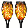 Solar Flame Lights Outdoor Waterproof LED Torches For Garden  Yard Perfect For Halloween Decoration 6