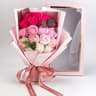 Rose Soap Flower Bouquet Gift Box  Artificial Soap Flowers For Valentines Day Weddings Birthdays  H 6