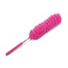 Telescopic Stainless Steel Feather Duster With Microfiber Cleaning Brush 8
