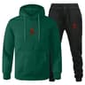 Fashionable AutumnWinter Mens Jogging Fitness Set LongSleeve Sweatshirt  Casual Pants Set 5