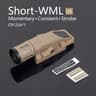 Tactical INFORCE WML APL LED Strobe Light For Airsoft  Hunting Fits Rail Flashlight 7