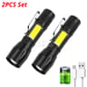 Ultra Bright Waterproof Mini LED Flashlight With Adjustable Focus Perfect For Camping  Hiking 7