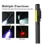 Mini USB Rechargeable LED Flashlight Waterproof Portable Pen Clip Lantern With Magnet For Work  Eme 6