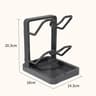 Multi Functional Kitchen Counter Organizer With Cutting Board Holder And Spatula Rack 6