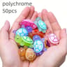 Glow In The Dark Mini Turtle Figurines Set Luminous Plastic DIY Craft  Party Favors 7