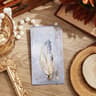 Vintage Feather Metal Bookmark With Chain Elegant Feather Bookmark Gift For Readers 7