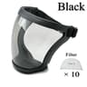 ClearGuard Full Face Shield Safety Glasses For Dust Wind  Splash Protection 6