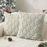 Cozy Knitted Christmas Cushion Cover With Santa  Tree Design For Sofa And Holiday Home Decor 9