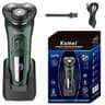Kemei Electric Shaver For Men LCD Waterproof Wet Dry Rechargeable Electric Razor 7