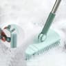 Triangle Floor Brush With Long Handle For Bathroom Kitchen  Tile Gap Cleaning 6