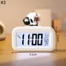 Cute Pig LED Digital Clock With Night Light Kids Alarm Clock For Bedroom  Bedside 10