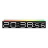 Creative LED Digital Clock With Temperature Display Hour Digital Desk Clock For Bedroom  Office 12
