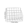 Grid Metal Mesh Desk File Organizer And Mail Sorter 6