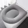 Universal Warm Toilet Seat Cover Soft Washable Pumpkin Pattern Cushion 8