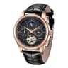 Automatic Mechanical Watch For Men With Tourbillon Display And Genuine Leather Strap 6