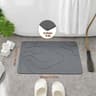 Quick Dry Diatomite Bath Mat Absorbent Non Slip Soft Shower Mat 7