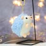 Cute Plush Hedgehog Keychain Soft Stuffed Animal Backpack Charm 7
