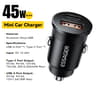 Mini USBC Car Charger With USB Port And Fast Charging Support 7