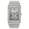 Rectangular Quartz Watch For Men With Roman Numeral Display And Complete Calendar 6
