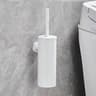 Wall Mounted Stainless Steel Toilet Brush Holder With Plastic Cup 6