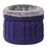 Polyester Winter Neck Warmer Scarf For Women Multifunctional Cold Weather Accessory 6