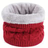 Polyester Winter Neck Warmer Scarf For Women Multifunctional Cold Weather Accessory 7