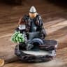 Backflow Incense Burner Waterfall Polyresin Aromatherapy Holder 4