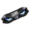 Solar Powered Car LED Demon Eye Ambient Light With USB Rechargeable Design 0