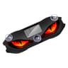 Solar Powered Car LED Demon Eye Ambient Light With USB Rechargeable Design 1