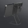 New Upgraded Back Clip Type 360 degree Folding Bracket Black