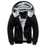 Winter Camo Jacket For Men Thick FleeceLined Hooded Coat Long Sleeve Casual Streetwear Jacket For C 7