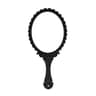 Hand Held Vintage Lace Makeup Mirror Portable Oval Round Mirror Noble Retro Court Style Beauty Tool 12