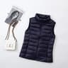 Slim Sleeveless Jacket For Women Ultra Light Down Vest Portable Lightweight Windproof Waistcoat 6