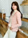 New 2023 Fashion Puffer Jacket Women Ultra Lightweight Hooded Short Coat Wind Resistant And Breatha 0