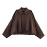 Vintage Brown Suede Jacket For Women Casual Loose Fit Bomber Coat Green Lapel Motorcycle Style 10