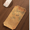 Fragrant Cloud Yarn Tea Mat Double Sided Heat Insulation Tablecloth Rectangular Dry Brew Cloth for